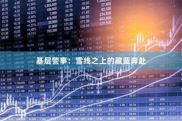 基层警事：雪线之上的藏蓝奔赴